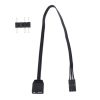 3Pin For Pirate Ship Controller Adapter Cable QL LL120 ICUE Divine Light Synchronization (25cm)