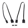 3Pin For Pirate Ship Controller Adapter Cable QL LL120 ICUE Divine Light Synchronization (25cm) - Image 3