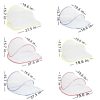 Installation-free Folding Portable Travel Insect-proof Mesh Cover Head Mini Mosquito Net, Color: Regular Red - Image 2