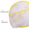 Installation-free Folding Portable Travel Insect-proof Mesh Cover Head Mini Mosquito Net, Color: Regular Red - Image 3