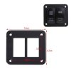 Road Aluminum Rocker Switch Panel Housing Bracket for Narva Type Boats Automotive Switch Parts, Specification: 2 Holes - Image 2