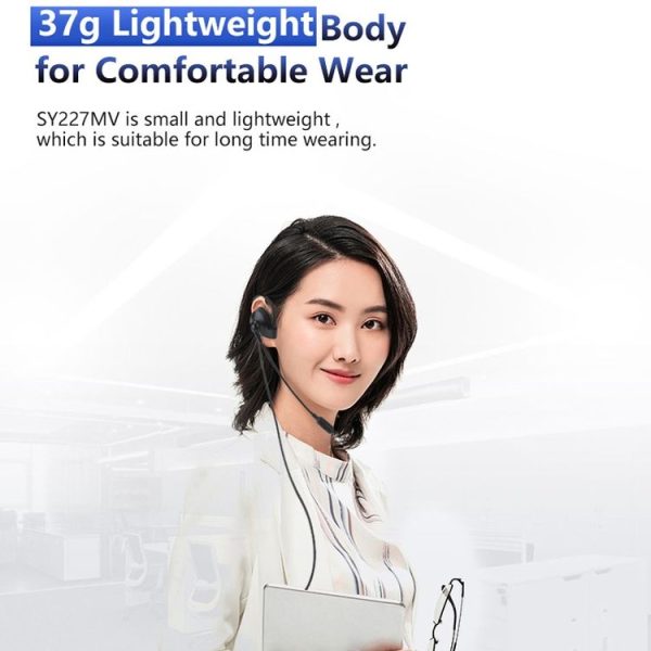 SOYTO SY227 Single-side Operator Ear Hook Headset Corded Computer Headset, Interfaces: 3.5mm - Image 11