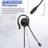 SOYTO SY227 Single-side Operator Ear Hook Headset Corded Computer Headset, Interfaces: 3.5mm - Image 5