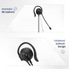 SOYTO SY227 Single-side Operator Ear Hook Headset Corded Computer Headset, Interfaces: 3.5mm - Image 8