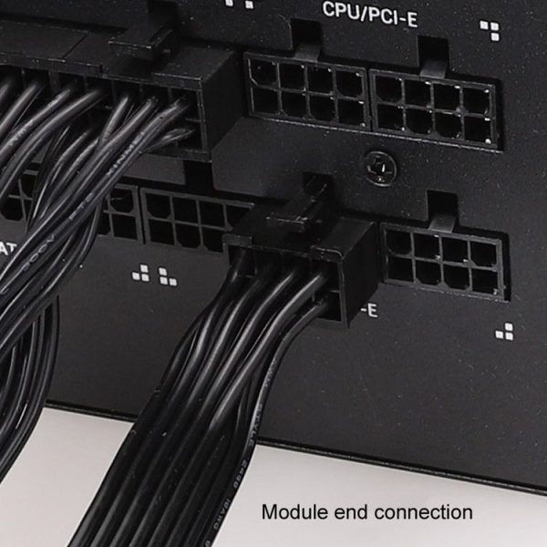 50cm For Corsair 18AWG Flat Cable Power Module Cable Graphics Card Module Cable 8Pin To 8Pin 6+2 (Block Type) - Image 6