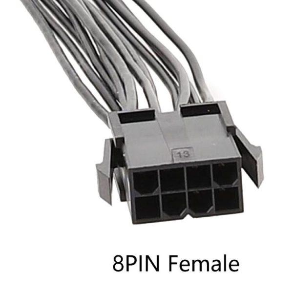 20cm CPU 8Pin To 8+4Pin Adapter Cable Power Supply Motherboard Processor Power Cable - Image 4