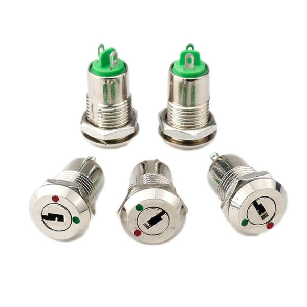 12mm Electronic Lock Key Metal Knob Switch Toy Lock - Image 5