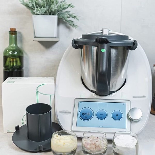 Thermomix TM5 / TM6 Kitchen Machine Anti-Splash Protective Cover Crushing Mixing Cap (Grey) - Image 10