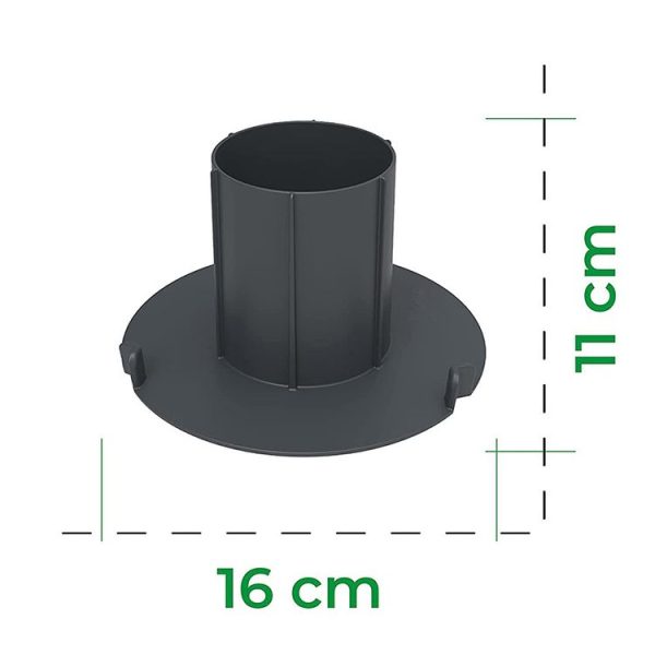 Thermomix TM5 / TM6 Kitchen Machine Anti-Splash Protective Cover Crushing Mixing Cap (Grey) - Image 4