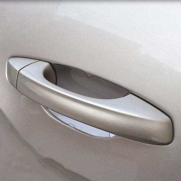 4pcs / set Car Door Handle Scratch Resistant Invisible Protective Film - Image 4