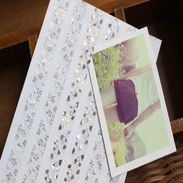 3 PCS Hot Stamping Corner Stickers (Gold) - Image 4
