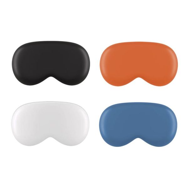 Apple Vision Pro Silicone Protective Case VR Headset Cover, Specification: Black - Image 2