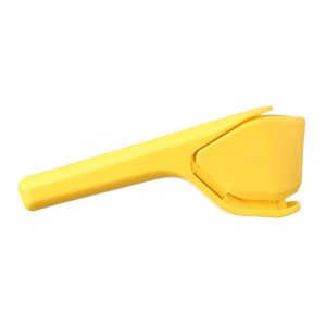 Household Manual Lemon Juicer Kitchen Folding Fruit Squeezer (Yellow)