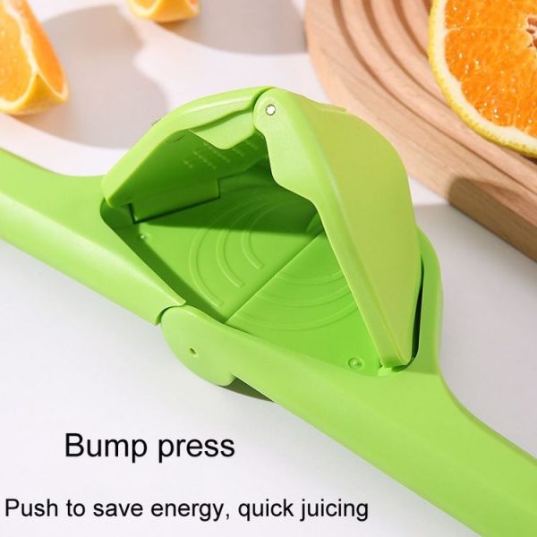 Household Manual Lemon Juicer Kitchen Folding Fruit Squeezer (Yellow) - Image 5
