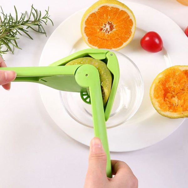 Household Manual Lemon Juicer Kitchen Folding Fruit Squeezer (Yellow) - Image 8
