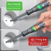 High Torque High Bright Electrician Tester Smart Test Breakpoint Specific Screwdriver (Phillips) - Image 6