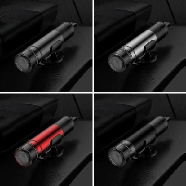 Car Glass Safety Hammer Multifunctional Emergency Escape Tool, Color: Gray - Image 2