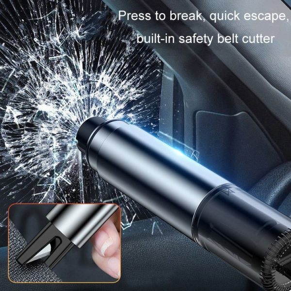 Car Glass Safety Hammer Multifunctional Emergency Escape Tool, Color: Gray - Image 8