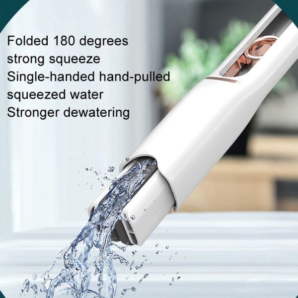 Multifunctional Desktop Lazy Mini Mop Handheld Sponge Absorbent Mop (Cotton Head+Handle) - Image 4