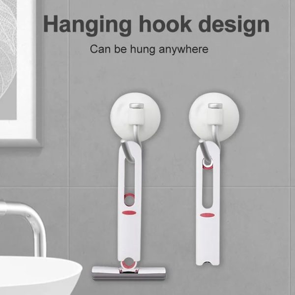 Multifunctional Desktop Lazy Mini Mop Handheld Sponge Absorbent Mop (Cotton Head+Handle) - Image 7