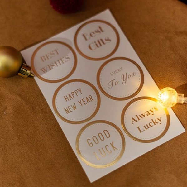 6pcs / Set Spring Festival Gift Bag New Year Paper Bag Candy Cookie Bag (ZD061) - Image 4