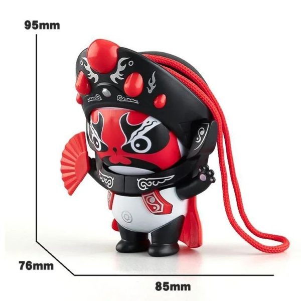 Sichuan Opera Face Chinese Style Face Change Crafts Ornament Children Toy (Blue) - Image 3