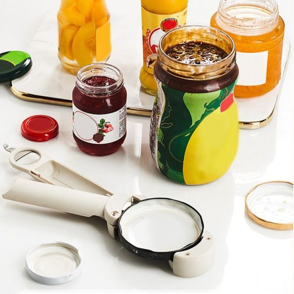 Multifunctional Beer And Beverage Bottle Opener Magnetic Telescopic Cans And Caps Driver (Black) - Image 2