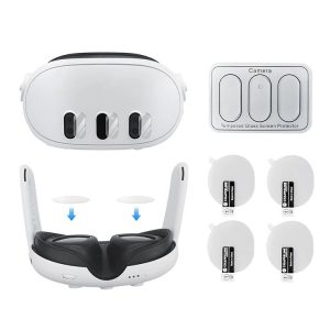 Meta Quest 3 Tempered Glass Camera Lens Protective Films Set VR Accessories