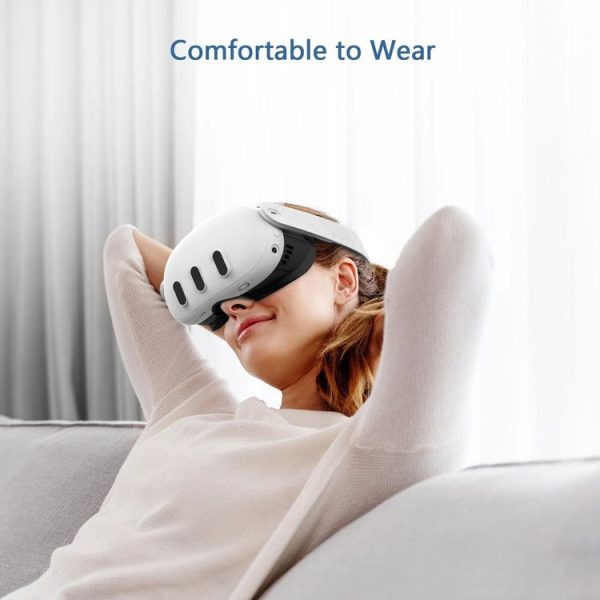 AMVR Q3FC1 For Meta Quest3 Mask Ice Silk Breathable Leather Material (Mask+1 Ice Silk) - Image 14