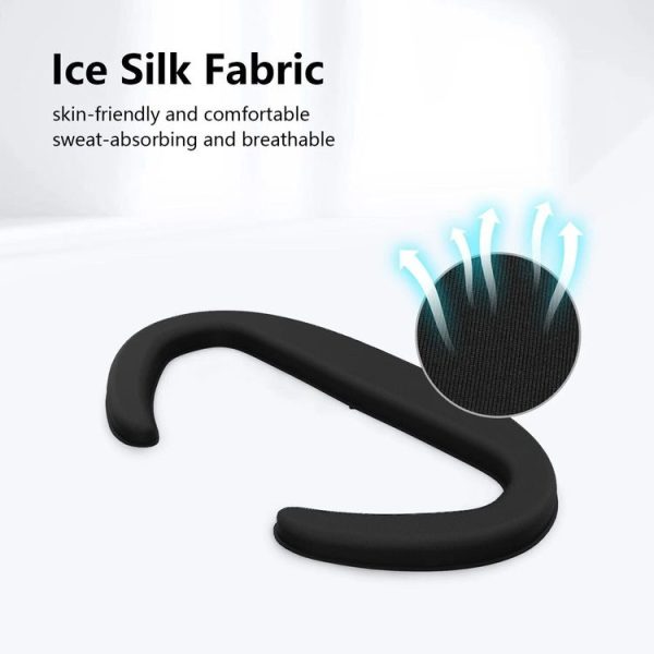 AMVR Q3FC1 For Meta Quest3 Mask Ice Silk Breathable Leather Material (Mask+1 Ice Silk) - Image 5