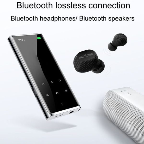 M27 1.8 Inch Bluetooth MP3 / MP4 Music Player E-Book Recorder, Size: 4GB (Black) - Image 3