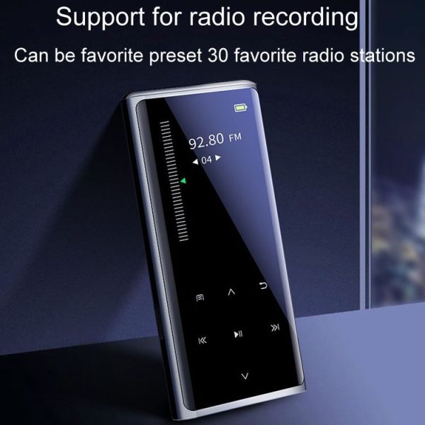 M27 1.8 Inch Bluetooth MP3 / MP4 Music Player E-Book Recorder, Size: 4GB (Black) - Image 7