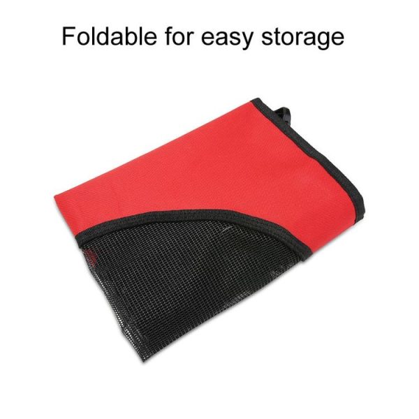 Car Rear Pet And Kids Deterrent Barrier Automobile Seat Storage Bags (Black) - Image 4