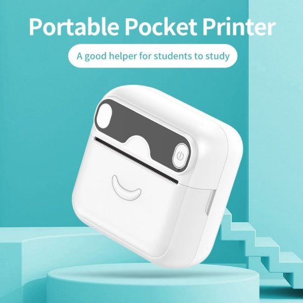 A32 Small Portable Self-adhesive Error Question Photo Label Bluetooth Pocket Thermal Printer (English Version) - Image 3