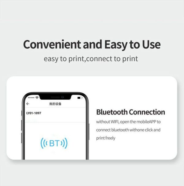 A32 Small Portable Self-adhesive Error Question Photo Label Bluetooth Pocket Thermal Printer (English Version) - Image 6