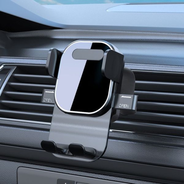 Automotive Navigation Bracket Car Air Vent Phone Fixed Support Clip, Style: Mirror Model - Image 2