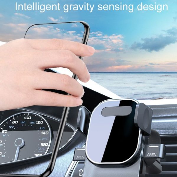 Automotive Navigation Bracket Car Air Vent Phone Fixed Support Clip, Style: Mirror Model - Image 3