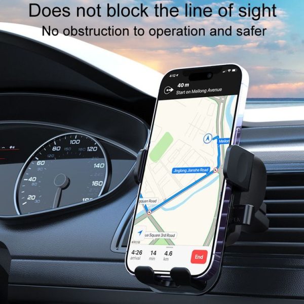 Automotive Navigation Bracket Car Air Vent Phone Fixed Support Clip, Style: Mirror Model - Image 4