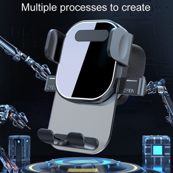 Automotive Navigation Bracket Car Air Vent Phone Fixed Support Clip, Style: Mirror Model - Image 5
