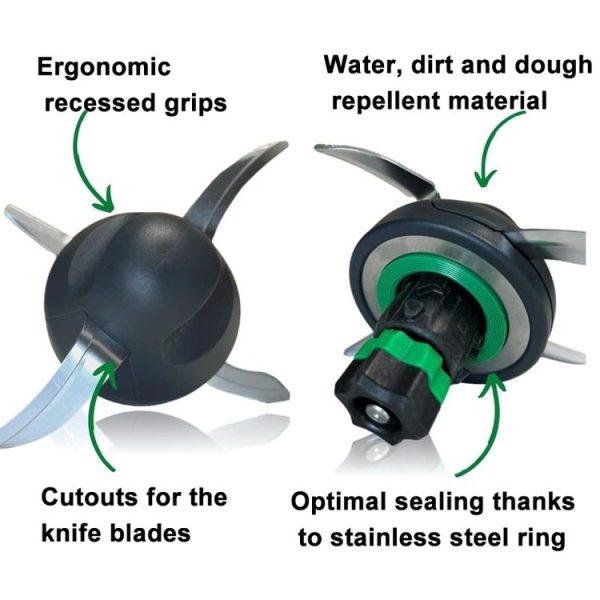 Thermomix TM6 TM5 Dough Avoider Knife Dirt Protection (Dark Gray) - Image 4