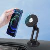 Automotive Magnetic Cell Phone Holder Car Dashboard Navigation Fixed Support Clip (Black) - Image 2