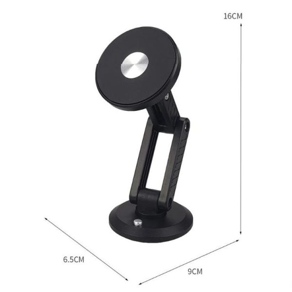 Automotive Magnetic Cell Phone Holder Car Dashboard Navigation Fixed Support Clip (Black) - Image 3