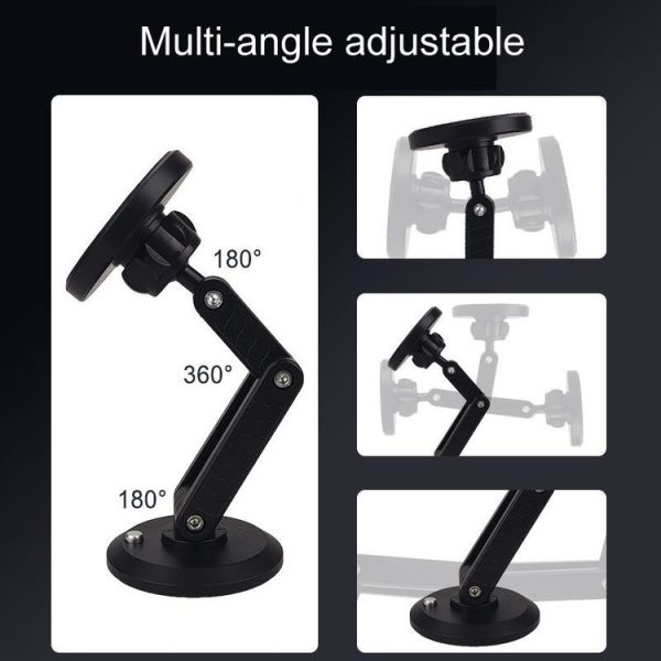Automotive Magnetic Cell Phone Holder Car Dashboard Navigation Fixed Support Clip (Black) - Image 5