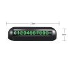 Automobile Temporary Parking License Plate Move Car Phone Number Cards (Black) - Image 3