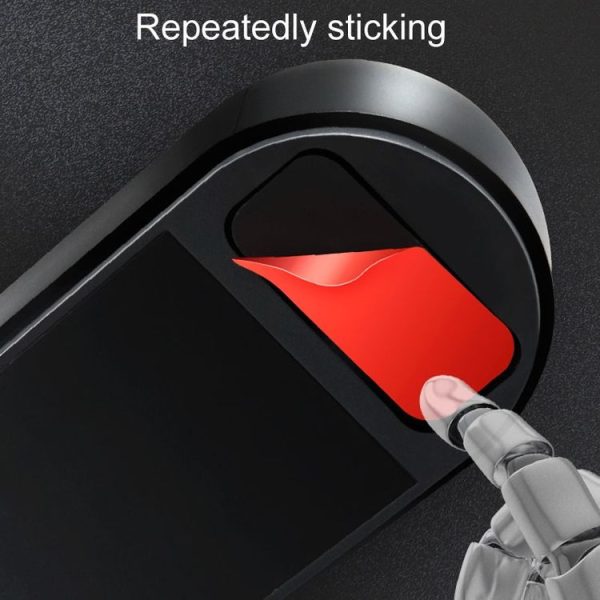 Automobile Temporary Parking License Plate Move Car Phone Number Cards (Black) - Image 8