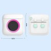 C22 Colorful Ambient Light Portable Mini Inkless Thermal Bluetooth Printer Error Question Label Printer (Blue) - Image 3