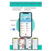 C22 Colorful Ambient Light Portable Mini Inkless Thermal Bluetooth Printer Error Question Label Printer (Blue) - Image 5