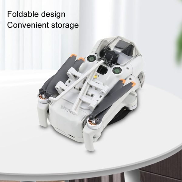 DJI Mini 4 Pro Landing Gear Base Gimbal Protector Folding Booster Kickstand - Image 3