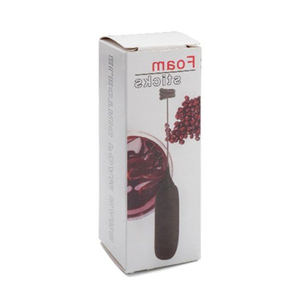 Cordless Handheld Milk And Coffee Frother Household Small Baking Mixing Tool (Black) - Image 9