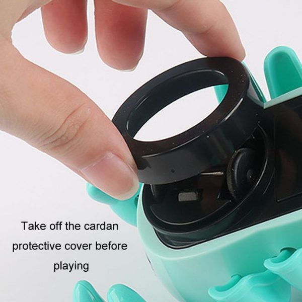 Crawling Hermit Crab Educational Electrical Toys Universal Music Light Projection Cartoon Children Toys (Blue) - Image 9